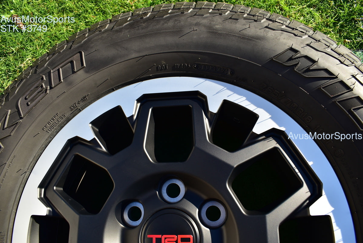 18" TOYOTA TACOMA OEM FACTORY TRD Offroad WHEELS FALKEN A/T Tires 4runner Tundra