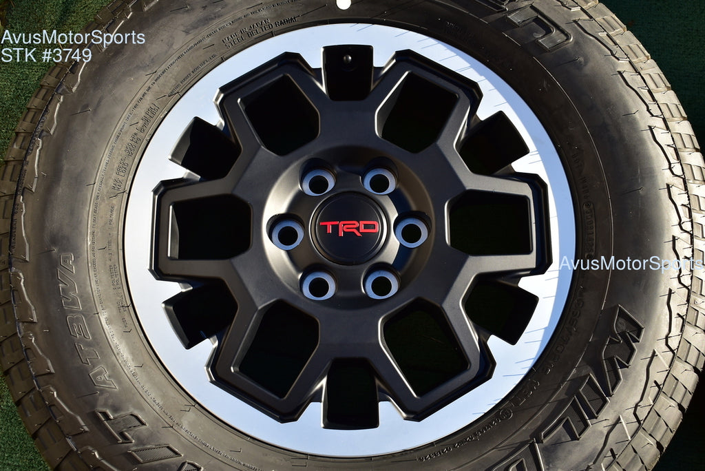 18" TOYOTA TACOMA OEM FACTORY TRD Offroad WHEELS FALKEN A/T Tires 4runner Tundra