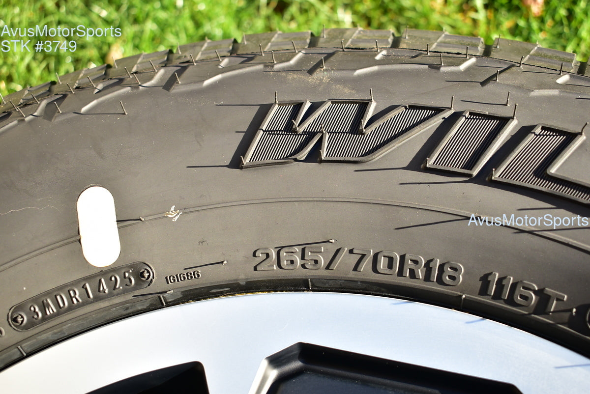 18" TOYOTA TACOMA OEM FACTORY TRD Offroad WHEELS FALKEN A/T Tires 4runner Tundra