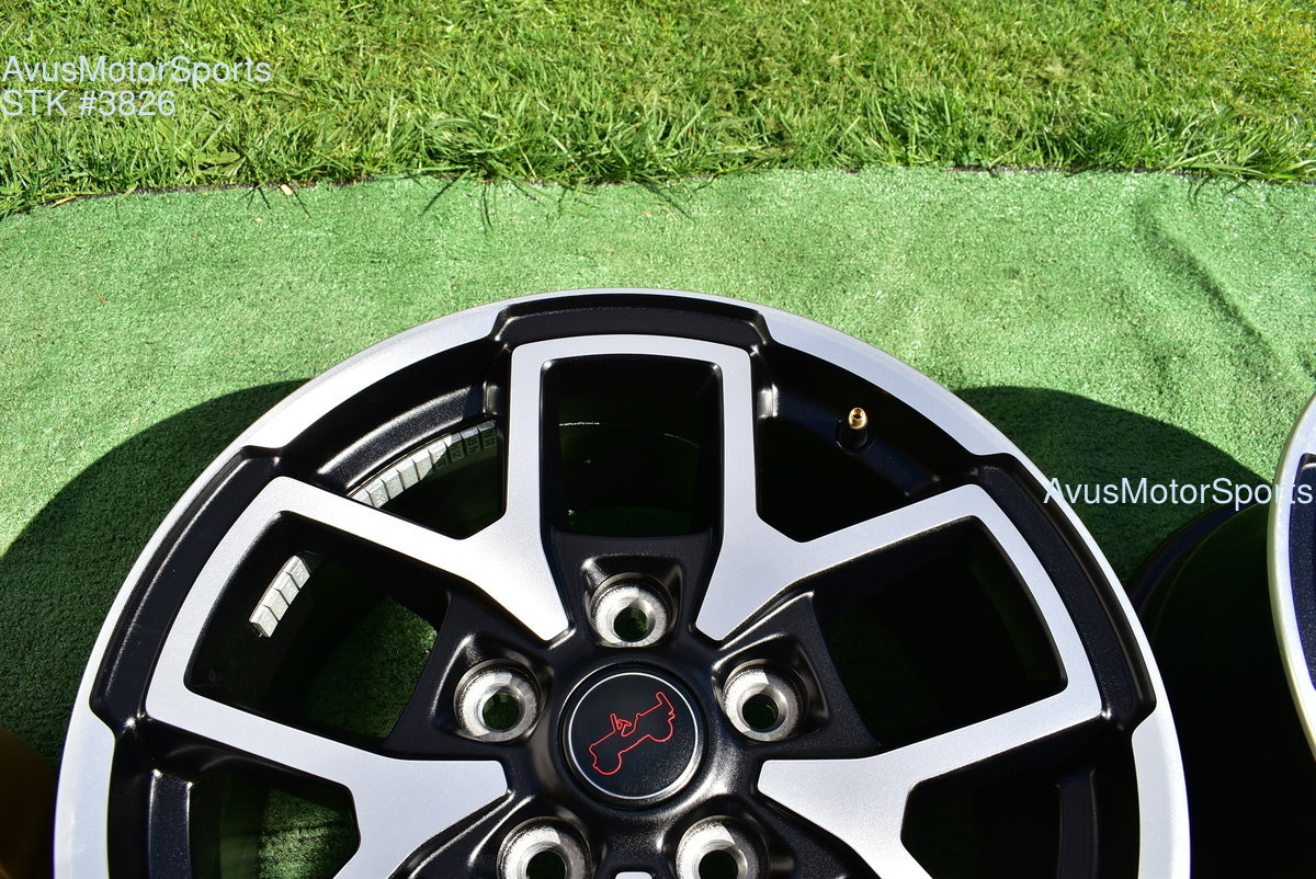 17" Jeep Gladiator Rubicon OEM Wheels JL JK JT 2025 2026