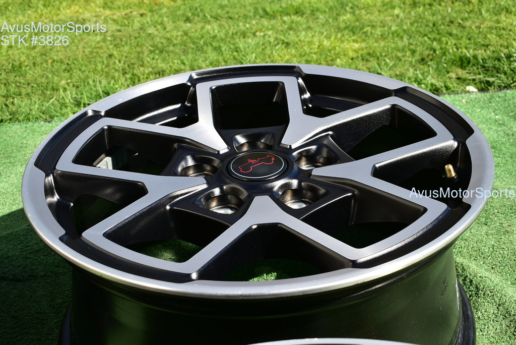 17" Jeep Gladiator Rubicon OEM Wheels JL JK JT 2025 2026