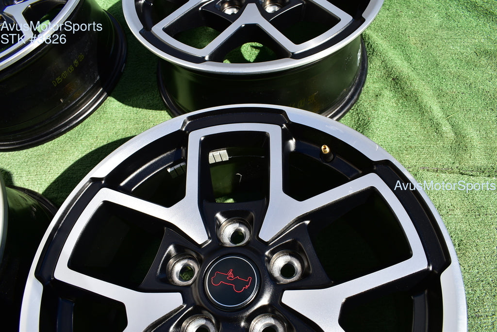 17" Jeep Gladiator Rubicon OEM Wheels JL JK JT 2025 2026