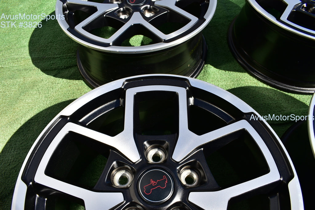 17" Jeep Gladiator Rubicon OEM Wheels JL JK JT 2025 2026