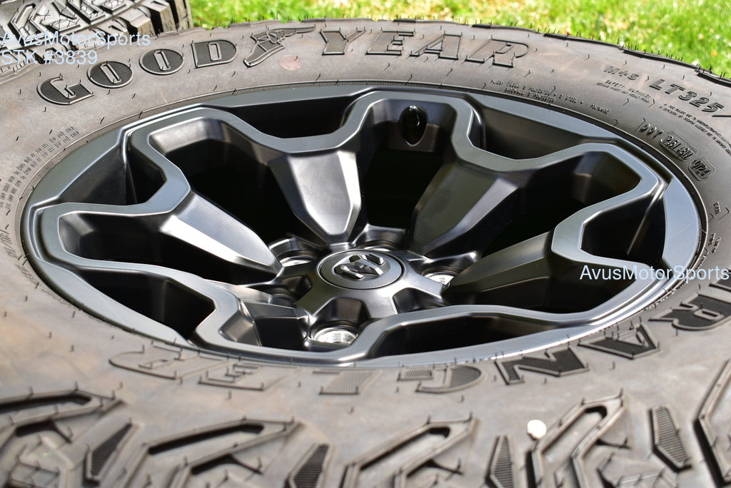 18" Ram 1500 RHO TRX OEM Wheels Tires Jeep Wagoneer