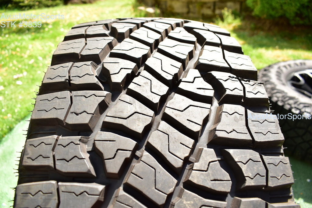 18" Ram 1500 RHO TRX OEM Wheels Tires Jeep Wagoneer