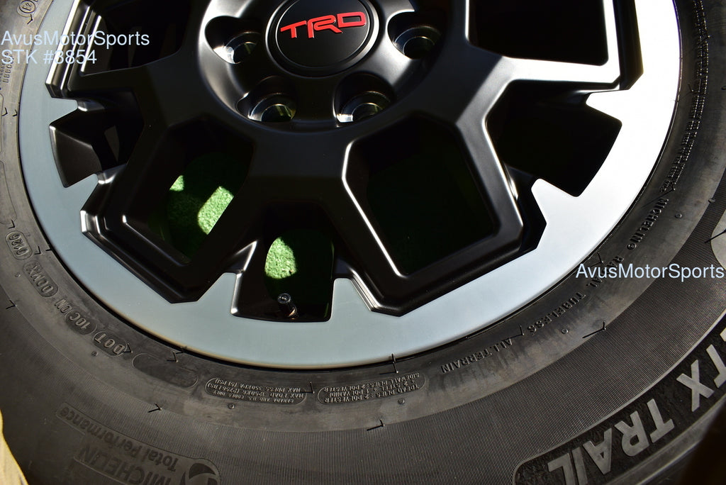 18" TOYOTA 4runner OEM FACTORY TRD Offroad WHEELS MICHELIN Tires Tacoma Tundra